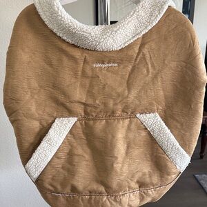 Kiddopotamus Brown Sherpa-Lined Infant Car Seat Cover